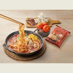 刀削面(番茄汤底)</br>Knife-Sliced Noodles (Tomato Soup Base) 130gm